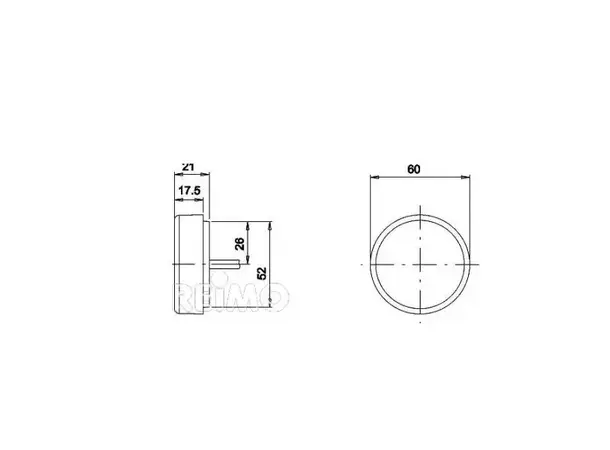 Jokon LED-begrensningslys Ø60 mm klar | Caravan.no