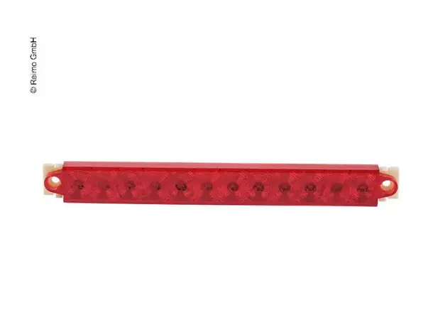 Jokon LED-tilleggsbremselys rød/krom Inkl. 500 mm kabel 