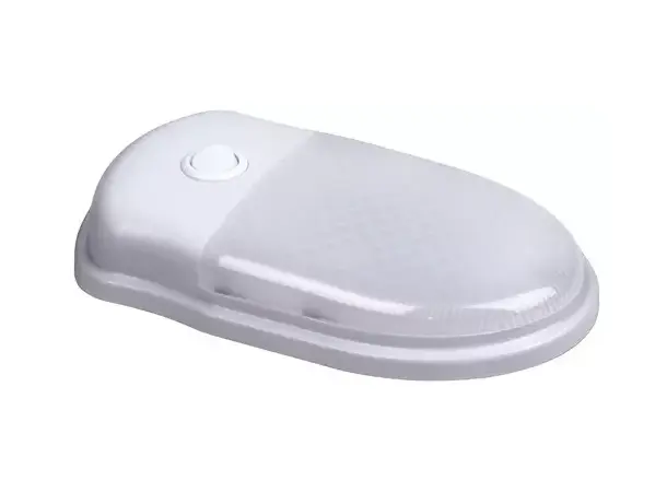 Led garasje-/taklampe 12V/5, 5W hvit | Caravan.no