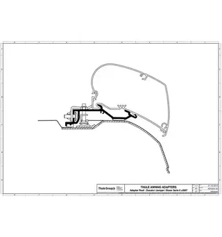 Markise adapter Ducato a 07 set