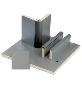 Møbelplate 15 mm antrasitt metallic 122x244 cm