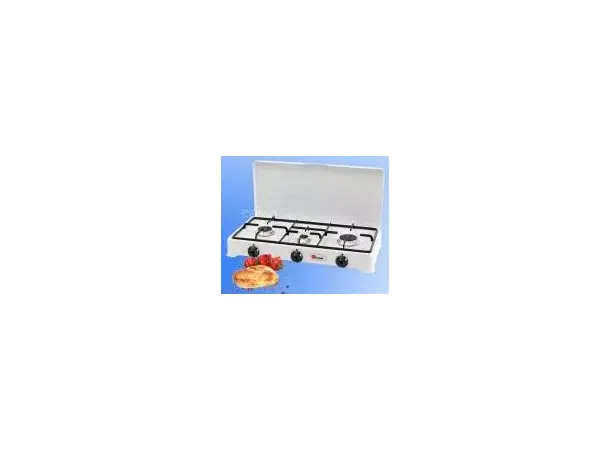 Parker kokeapparat 3-bluss 30 mbar 2,5 / 2,0 / 0,65 kW 