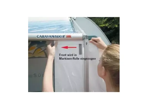 Privacy Room CS Light grå med fast clip For Caravanstore 280 