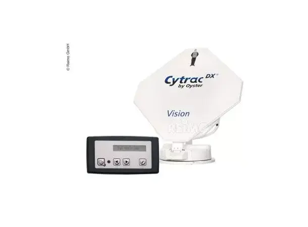 Satellitt flatantenne Cytrac® DX Vison inkl. kontrollstyring uten mottaker 