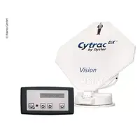 Satellitt flatantenne Cytrac® DX Vison inkl. kontrollstyring uten mottaker