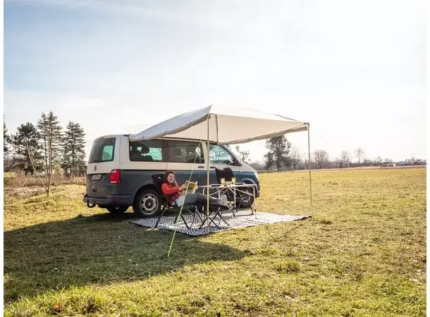 Solseil Mauritius Premium 300 cm – Antrasitt | Caravan.no