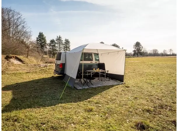 Solseil Mauritius Premium 300 cm – Antrasitt | Caravan.no