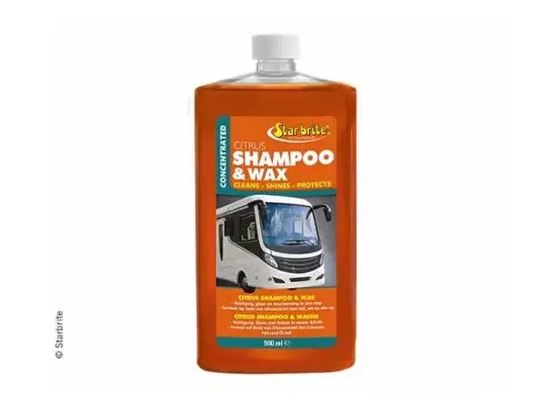 Starbrite sitrus sjampo og voks 500 ml | Caravan.no