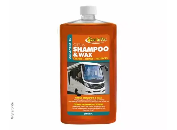 Starbrite sitrus sjampo og voks 500 ml | Caravan.no