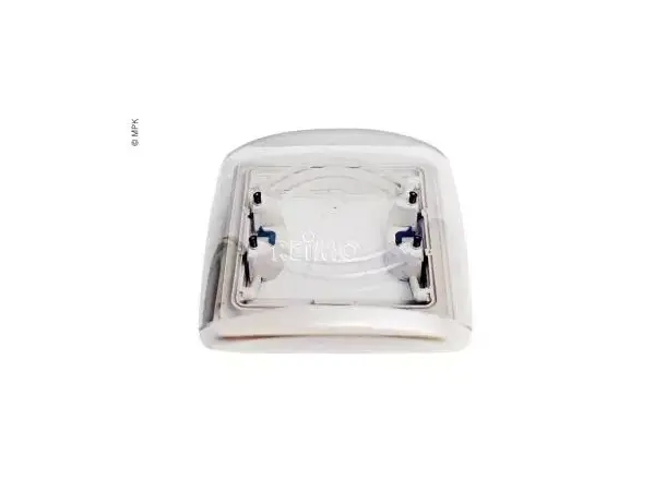 Takluke Vision Vent S øko 28x28 cm hvit Røkt glass 
