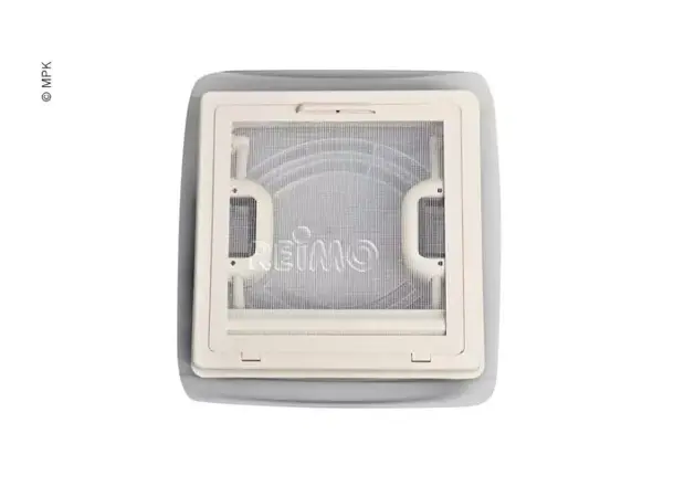 Takluke Vision Vent S øko 28x28 cm hvit Røkt glass 