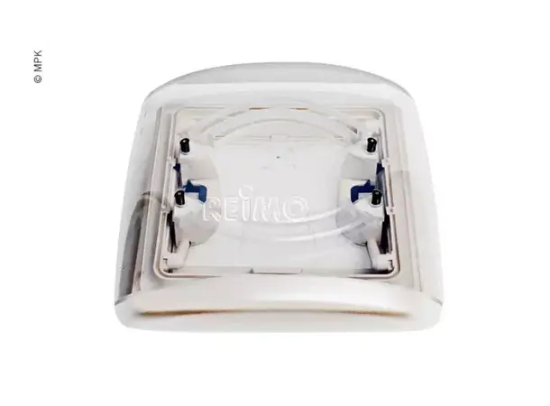 Takluke Vision Vent S øko 28x28 cm hvit Røkt glass 