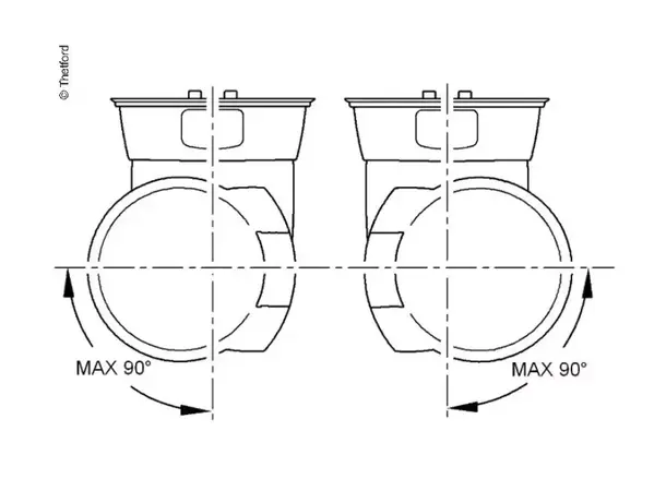 Thetford kassettoalett C263-cs el hvit | Caravan.no