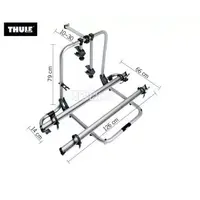 Thule Sport G2 Garage for 2 sykler 