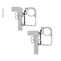 Thule markiseadapter Rapido serie 9 