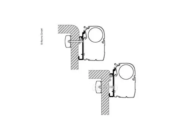 Thule markiseadapter Rapido serie 9 