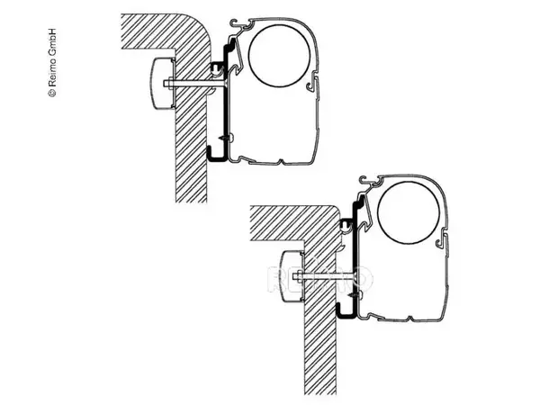 Thule markiseadapter Rapido serie 9 