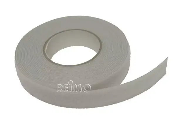 Velcro borrelås-del 10 mm grå 5 m 