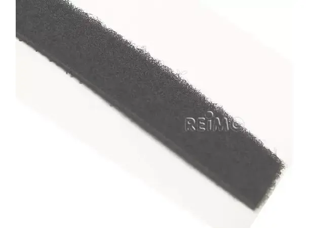 Velcro borrelås-del 10 mm grå 5 m 