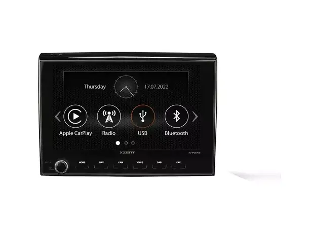 Xzent X-F275 infotainer – Fiat Ducato fra 2006 | Caravan.no