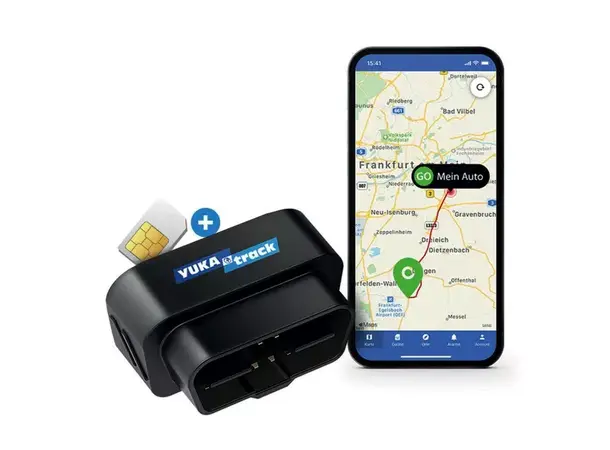 YUKAtrack komplett GPS-posisjonssett Med innebygd diagnostisk grensesnitt (OB 