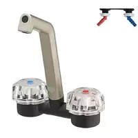 Blandebatteri Deluxe m/bryter hvit 