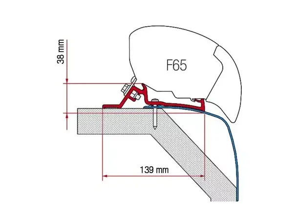 Fiamma markiseadapter til F65 | Caravan.no
