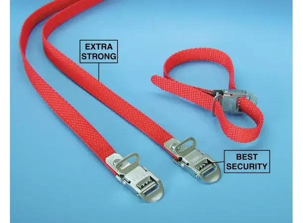 Fiamma sykkelreimer strip rød 2 stk – 98656-320 | Caravan.no