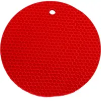 Grytelapp LotusGrill i silikon Rød