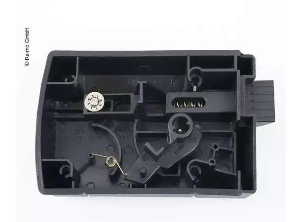 Innfelt dørhåndtak svart – Dørtykkelse 28-35 mm | Caravan.no