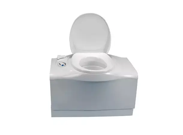 Kassett-toalett C402-X elektrisk hvit – Venstre | Caravan.no