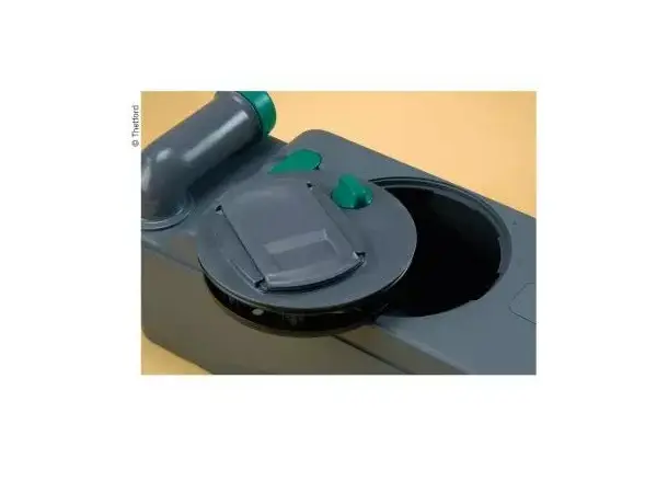 Kassett-toalett C402-X elektrisk hvit – Venstre | Caravan.no