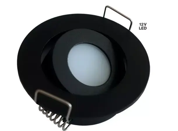 LED-spot svingbar svart ø51,6 mm 