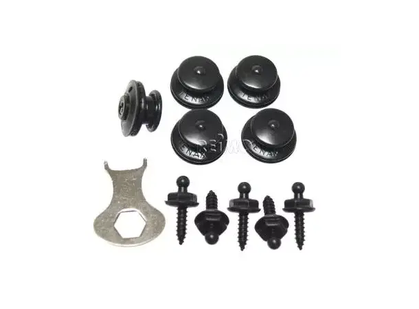 LOXX Knapper m/store knappehoder 5 stk 
