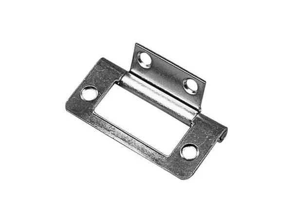 Lukehengsel rett 50 mm 1 stk nikkel 