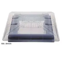 MPK erstatningsglass for 360641 Frostet glass - grått håndtak