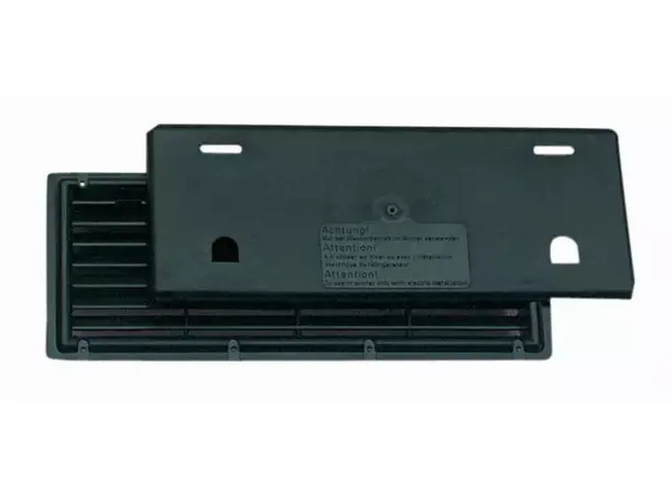 MPK ventilasjonsgitter 375x150 mm med vintertildekking 