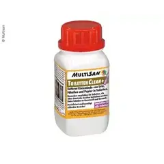 Multisan toilet clean pulver 250 g for toalett uten kjemikalier, f.eks. Med