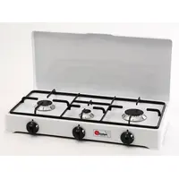 Parker kokeapparat 3-bluss 30 mbar 3,5 / 3,5 / 0,65 kW