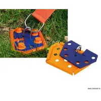 Peggy Peg ankerplate 6 deler 2 ankerplater, 2 stormkroker, 2 plater