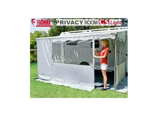 Privacy Room CS Light grå med fast clip For Caravanstore 440 