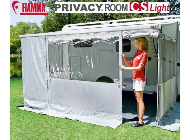 Privacy Room CS Light grå med fast clip For Caravanstore 440 