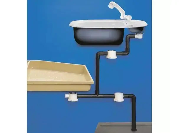 Reich rett utløp for kloakksystem TYPE F 