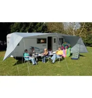Reimo solseil Como 4 350x240 cm grå
