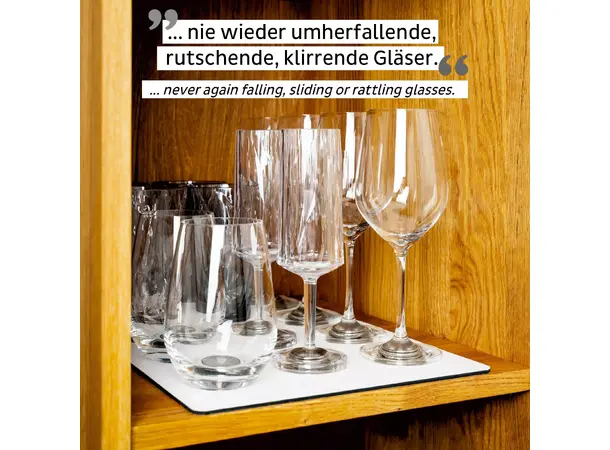 Silwy Metal-Nano-Gel-Pad 40x27 cm hvit | Caravan.no