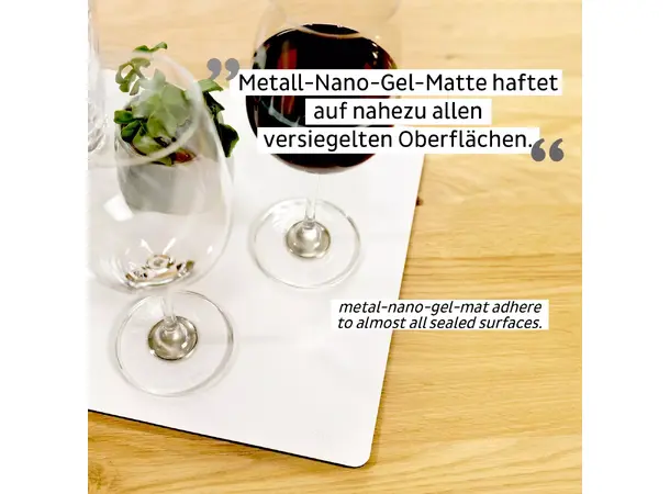 Silwy Metal-Nano-Gel-Pad 40x27 cm hvit | Caravan.no