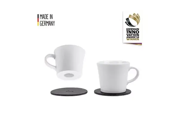 Silwy magnetisk espresso kopp – Sett med 2 stk | Caravan.no