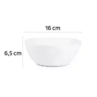 Silwy skål Ø16 cm med magnetbrikke Sett med 2 stk