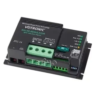 Solcelleregulator MPP 350 Duo digital 12V