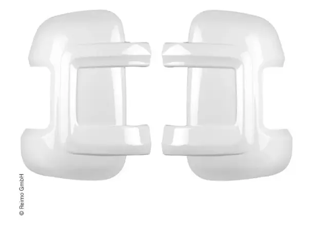 Speilbeskyttelse til Fiat Ducato hvit For lang arm 